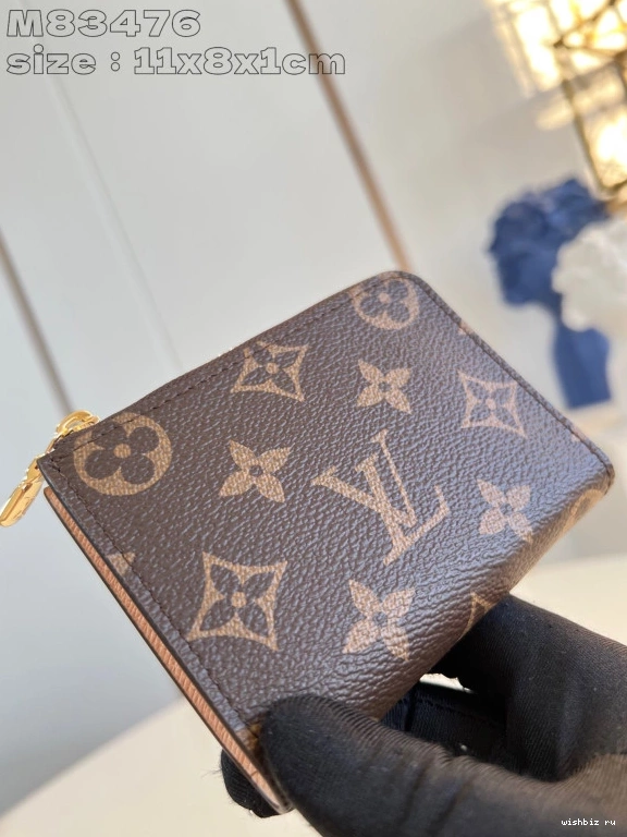 WIS Louis Noa Vuitton Compact Wallet-11*8.5*1.5CM 0306